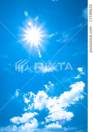 Summer sun · blue sky Summer sun · blue sky 11596620