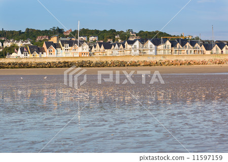 Colorful buildings in Deauville, France Colorful buildings in Deauville, France 11597159