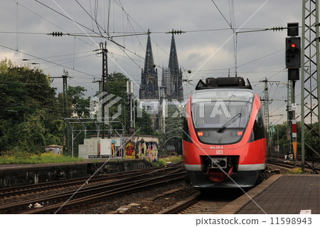Cologne Cathedral and German Railway Cologne Cathedral and German Railway 11598943