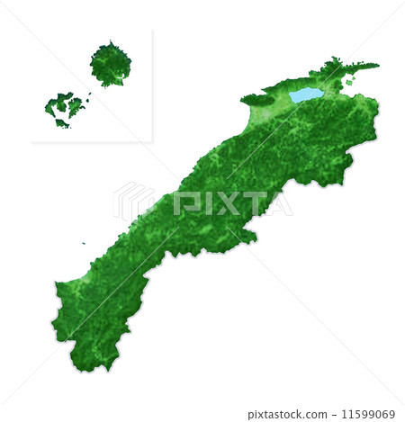 Shimane Prefecture Map Shimane Prefecture Map 11599069