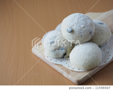 Handmade baked black bean bread Handmade baked black bean bread 11599307