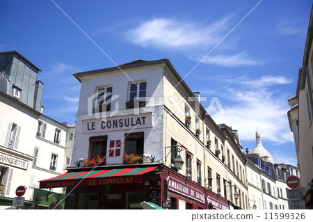 [巴黎]巴黎蒙馬特山的景色·神聖·酷寺觀賞[蒙馬特] 367 11599326