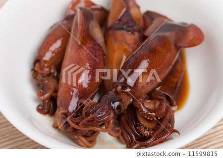 Simmered figure of squid Simmered figure of squid 11599815