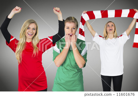 Composite image of football fans Composite image of football fans 11601676