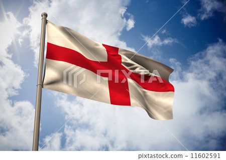 Composite image of england national flag 11602591