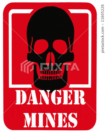 Danger Minefield Sign 11605226