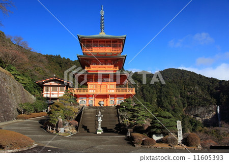 Okishiga Temple Mie Tower and Nachi Waterfall Okishiga Temple Mie Tower and Nachi Waterfall 11605393