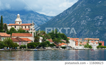 Small town Prcanj in Bay of Kotor, Montenegro 11606623
