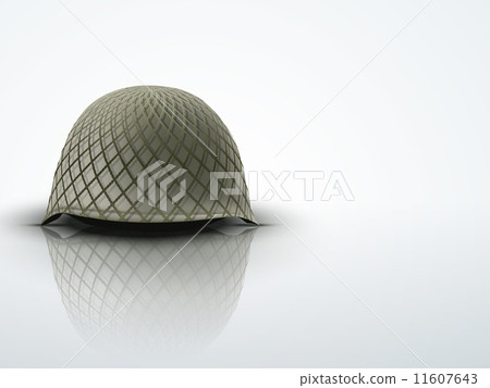 Background with Military classic helmet vector Background with Military classic helmet vector 11607643