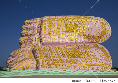 The Feet of Buddha - Bago - Myanmar 11607737