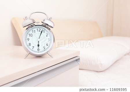 alarm clock and bed alarm clock and bed 11609395