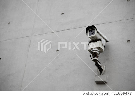 Surveillance Security Camera with concrete wall 11609478