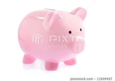 pink piggy bank 11609487