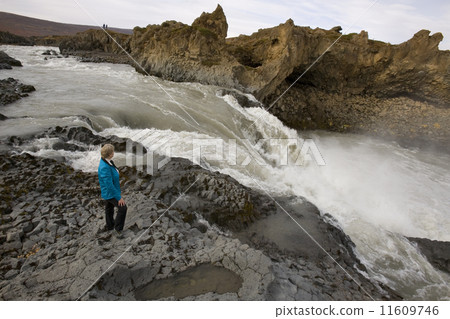 Rapids near Godafoss Waterfall - Iceland Rapids near Godafoss Waterfall - Iceland 11609746