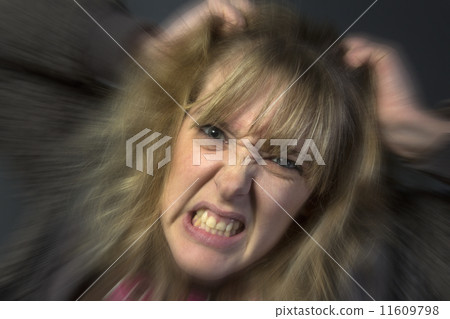 Angry Young Woman 11609798