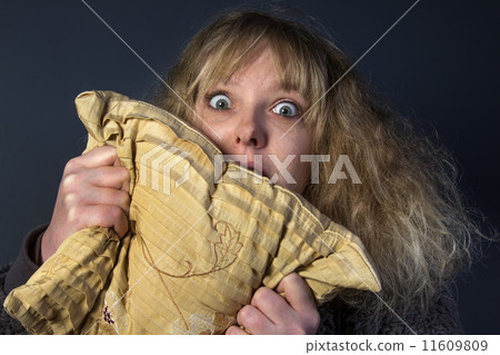 Watching a horror movie Watching a horror movie 11609809
