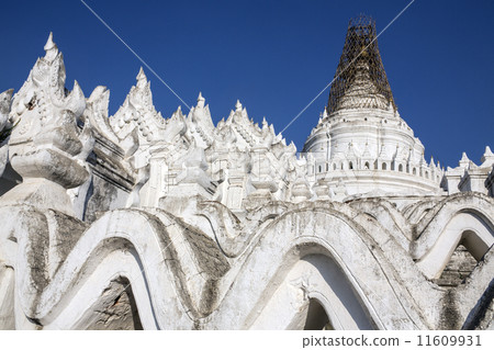 Hsinbyume Pagoda - Mingun - Myanmar Hsinbyume Pagoda - Mingun - Myanmar 11609931