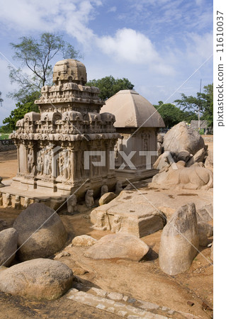 Panch Rathas - Mahabalipuram - India Panch Rathas - Mahabalipuram - India 11610037