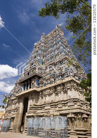 Hindu Temple - Madurai - Tamil Nadu - India 11610379