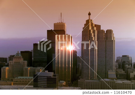 Downtown Toronto Sunrise - Canada 11610470