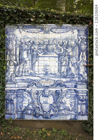 Delft Plaque - Jardim Botanico - Island of Madeira 11610684