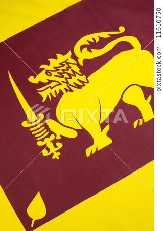 Detail on the flag of Sri Lanka 11610750