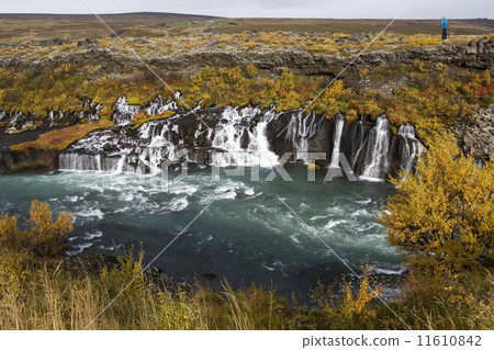 Hraunfossar Waterfalls - Iceland Hraunfossar Waterfalls - Iceland 11610842