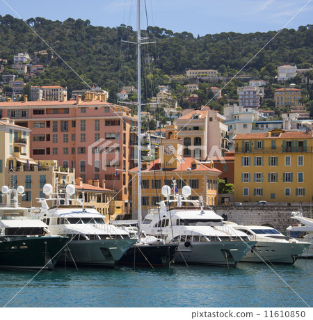 Port of Nice - Cote d'Azur - South of France. 11610850
