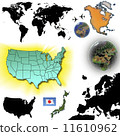 Maps and Globes - Cutout 11610962