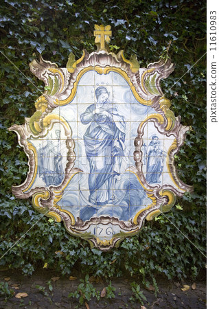 Delft Plaque - Jardim Botanico - Island of Madeira 11610983