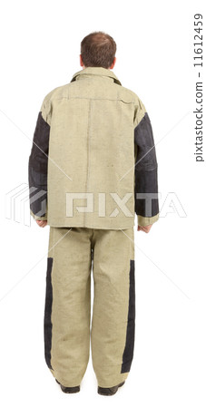 Welder in workwear suit. Welder in workwear suit. 11612459