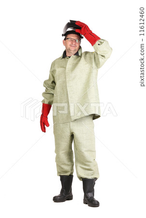 Smiling welder. 11612460