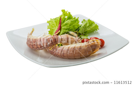 Boiled Spiny lobster Boiled Spiny lobster 11613512