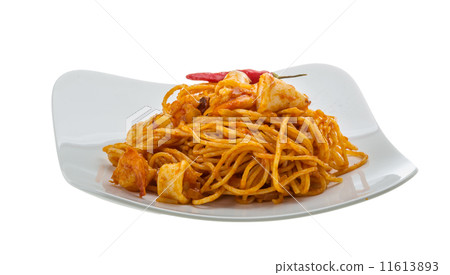 Seafood pasta 11613893