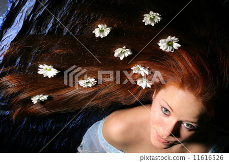 hair white flowers hair white flowers 11616526
