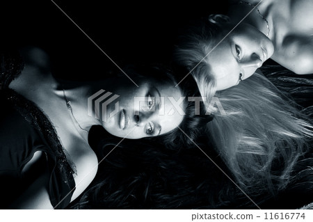 blond and brunette 11616774