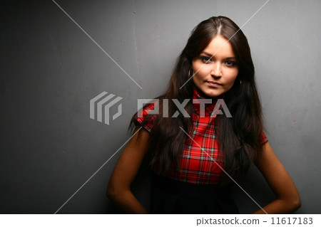 The girl at a wall 11617183