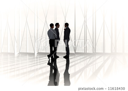 Composite image of businessman standing Composite image of businessman standing 11618430