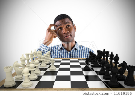 Composite image of thinking casual businessman 11619196