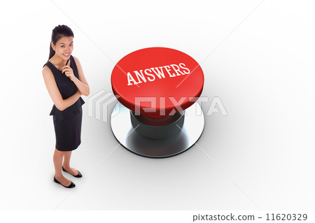 Answers against white background with vignette 11620329