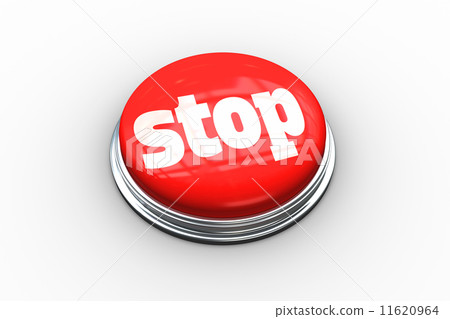 Stop on digitally generated red push button 11620964