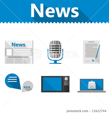 Flat icons for news Flat icons for news 11622744