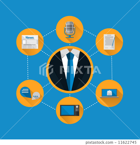 Flat illustration for news Flat illustration for news 11622745