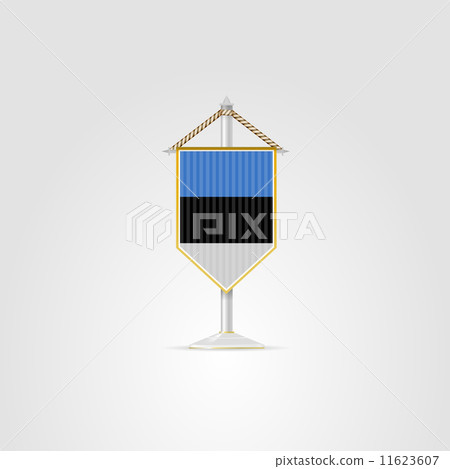 Illustration of national symbols of European countries. Estonia. Illustration of national symbols of European countries. Estonia. 11623607
