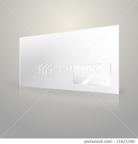 Illustration of white envelope Illustration of white envelope 11625380