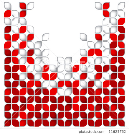 Red leaves background design 11625762