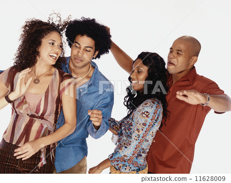 Two couples dancing Two couples dancing 11628009