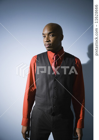 African American man wearing suit 11628666