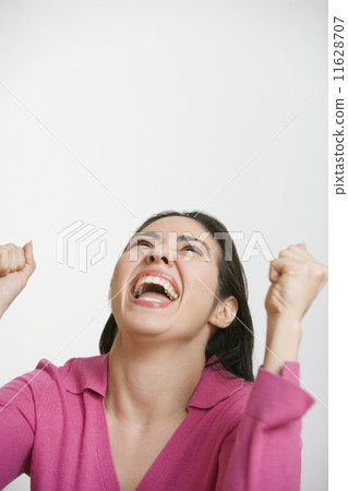 Woman celebrating Woman celebrating 11628707