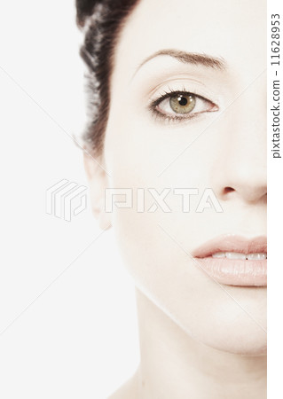 Close up of woman's face Close up of woman's face 11628953